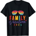 thumbnail image 1 of Family Vacation Beach colorful Family Trip 2024 T-Shirt, 1 of 4
