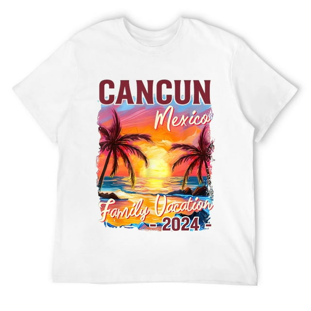 Family Vacation Cancun Mexico 2024 Summer Trip Matching TShirt