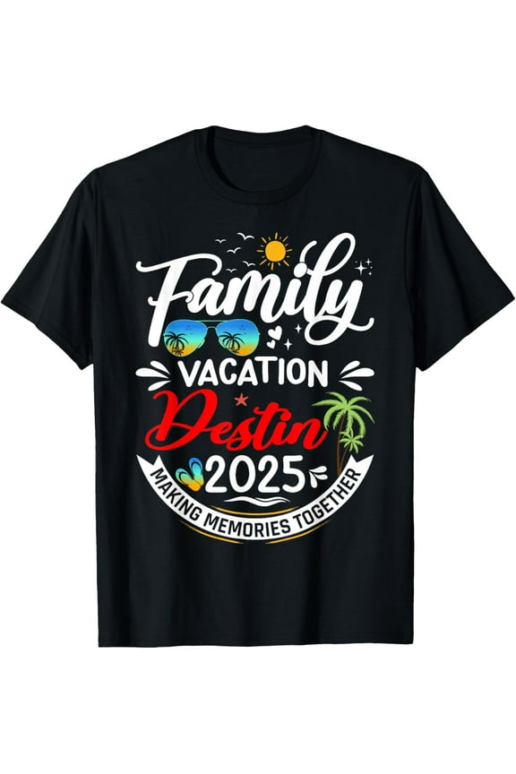 Family Vacation Destin 2025 Florida Matching Vacation 2025 T-Shirt