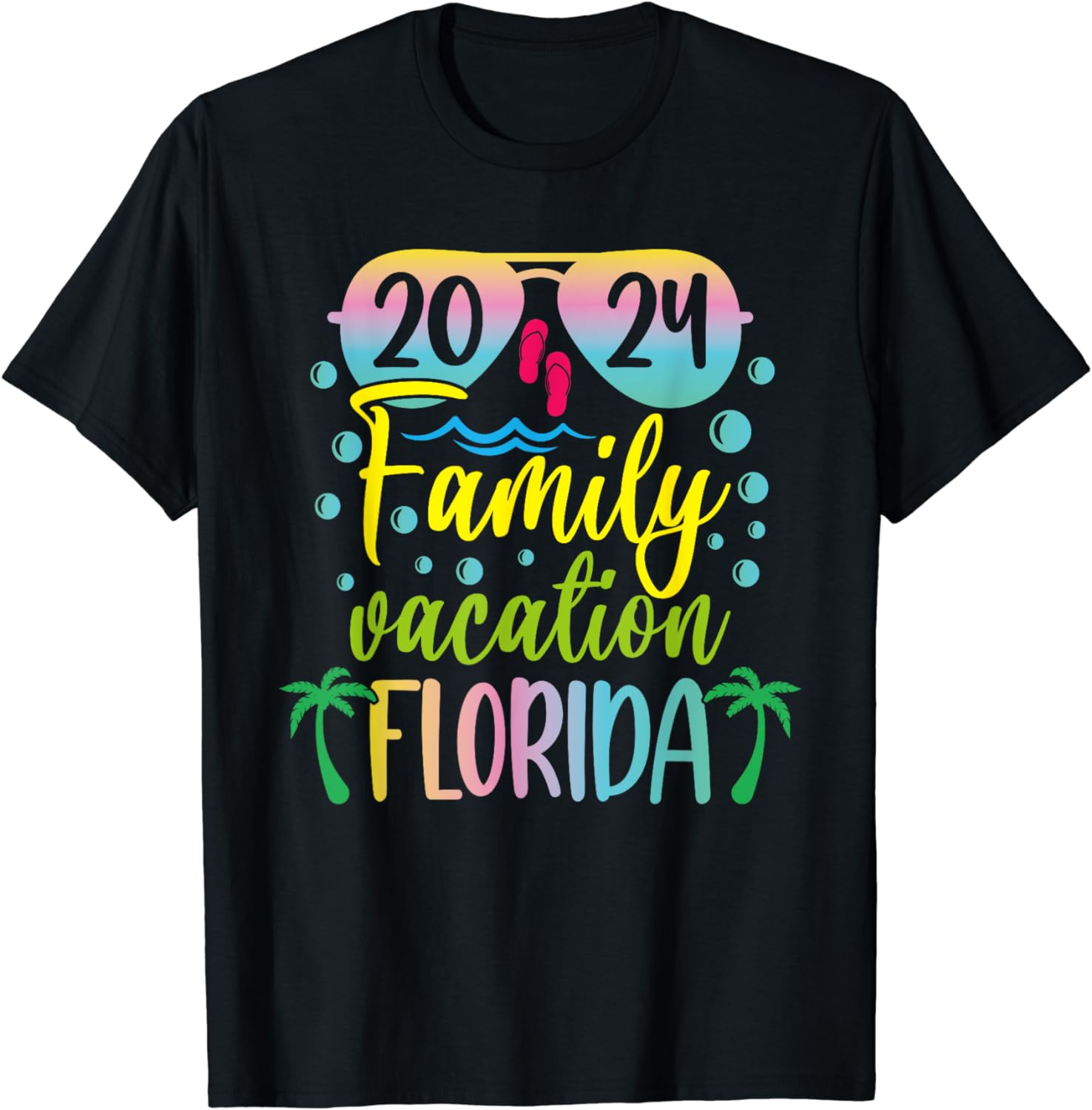 Family Vacation Florida 2025 Beach Summer Vacation 2025 TShirt