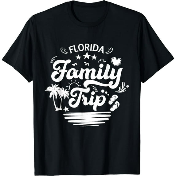 Family Vacation Florida 2024 Funny Family Reunion Matching T-Shirt