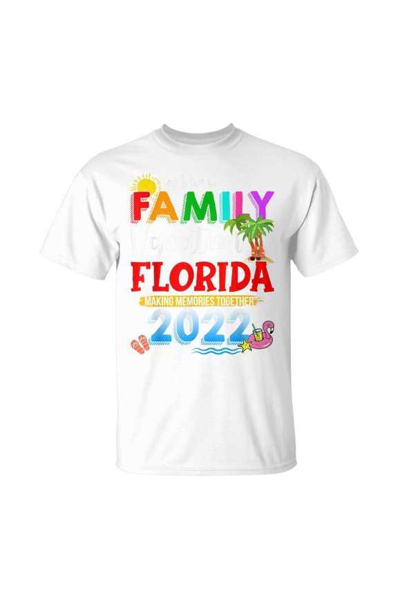 Family Vacation Florida Making Memories Together 2022 Travel V2 Unisex Jersey Crewneck Tsh