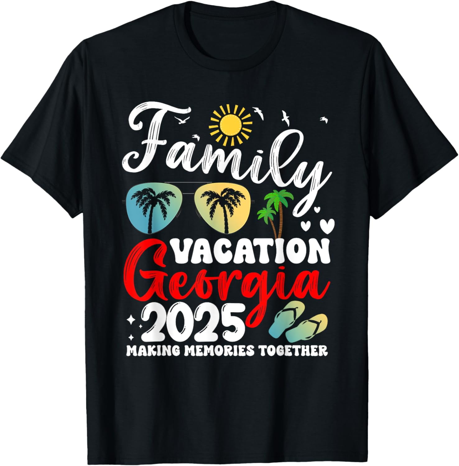 Family Vacation 2025 Beach Summer Vacation 2025 TShirt