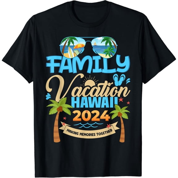 Family Vacation Hawaii 2025 Matching Vacation 2025 T-Shirt