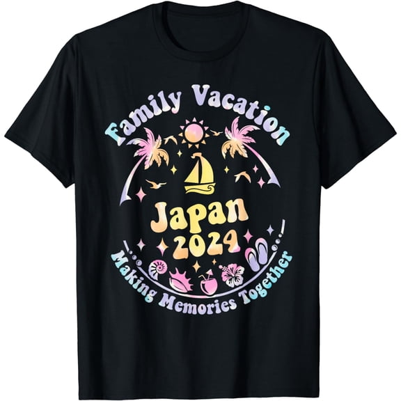 Family Vacation Japan 2024 Beach Family Matching Summer T-Shirt