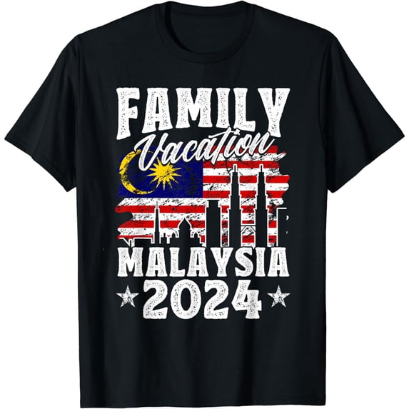 Family Vacation Malaysia 2024 Summer Vacation T-Shirt