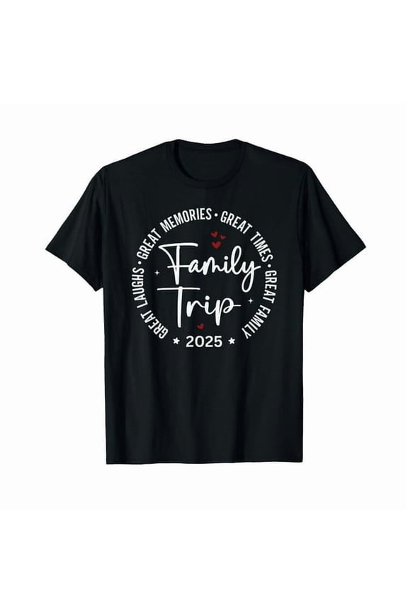 Family Vacation Matching T-Shirt Coordinating Group Graphic Print Soft Cotton Unisex Sizes
