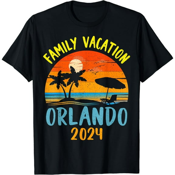 Family Vacation Orlando 2024 Family Trip Florida Matching T-Shirt