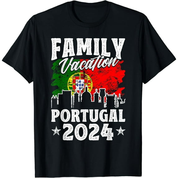 Family Vacation Portugal 2024 Summer Vacation T-Shirt
