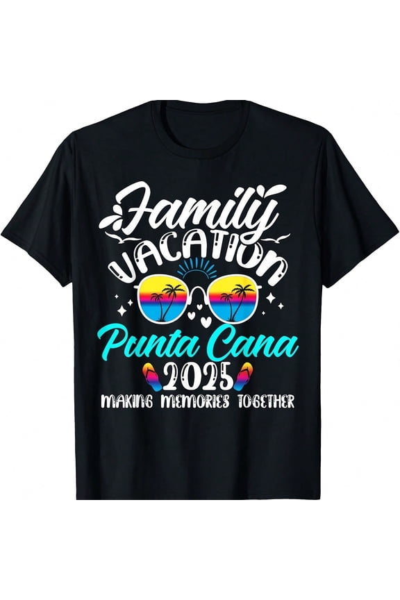 Family Vacation Punta Cana 2025 Making Memories Summer TT-Shirt.JPG