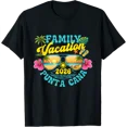 thumbnail image 1 of Family Vacation Punta Cana Spring Break Beach Vacation T-Shirt, 1 of 6