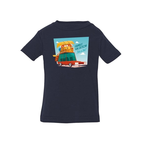 Family Vacation T-Shirt Infant -Image by Shutterstock,  6 Months