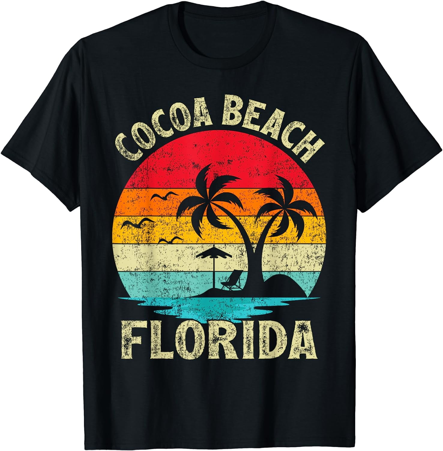 Family Vacation Vintage Retro Florida Cocoa Beach TShirt