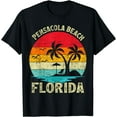thumbnail image 1 of Family Vacation Vintage Retro Florida Pensacola Beach T-Shirt, 1 of 3