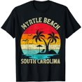 thumbnail image 1 of Family Vacation Vintage Retro South Carolina Myrtle Beach T-Shirt, 1 of 2