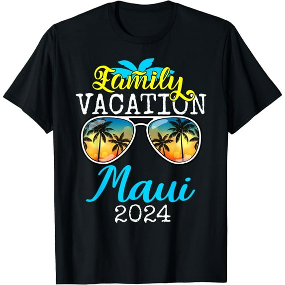 Family Vacay Squad Trip Family Vacation Maui Hawaii 2024 T-Shirt