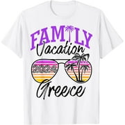 Family Vacay Squad Trip Group Family Vacation Greece 2024 T-Shirt
