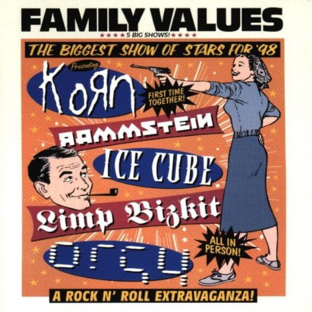 Various「The Family Values Tour 1999」LP（12インチ）/Geffen