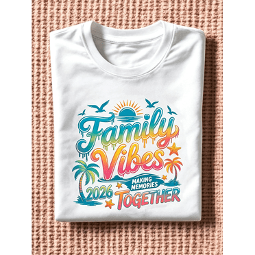 Matching Family Tree Family Vacation 2026 Making Memories Together T-Shirt Summer Travel ...