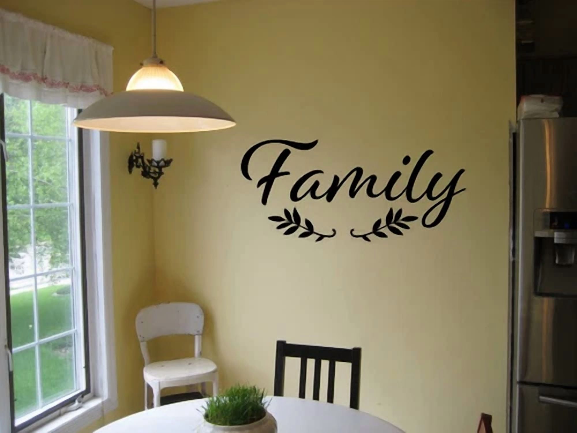 Family Vinyl Wall Decal Home Sticker Family Decal Farmhouse Lettering ...
