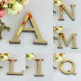 Family Wall Decor Letter Signs,26 Letters DIY 3D Mirror Acrylic Wall