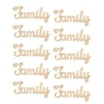 thumbnail image 1 of Family Wall Sign Decor Cutout Word Plaque Rustic Hanging Wood Cursive Metal Hope Letterspiritual Welcome Wooden Crafts, 1 of 6