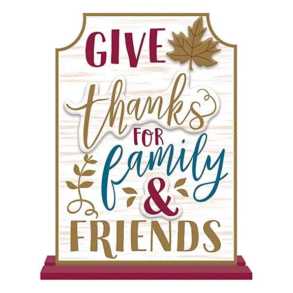 Family and Friends Base Standing Sign