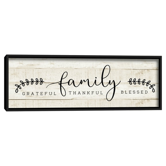 Family by CAD Designs Box Framed Canvas Art Print