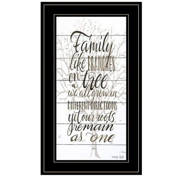 Family by Cindy Jacobs Framed Print Wall Art Wood Multi-Color