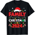 thumbnail image 1 of Family christmas 2024 for matching holiday pajama T-Shirt, 1 of 4