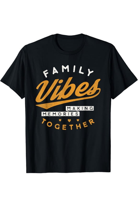 Family reunion 2024 Family Vibes Making Memories Matching T-Shirt mens t shirt,black,women,funny,misfits,men,journey