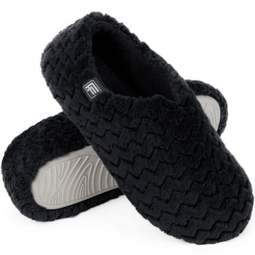 FamilyFairy Women's Memory Foam Slippers Lightweight Cozy Closed Back Slippers Washable House Shoes Indoor Outdoor