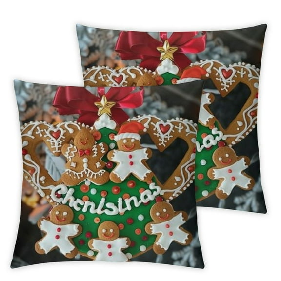 FamilyGingerbread Couple Christmas Ornament Personalized Christmas Keepsake Gifts for Grandparents, Kids, Friends