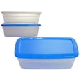 thumbnail image 1 of FamilyMaid 14659 Blue & White Shoe Box, 13.7 x 8.2 x 4.3 in. - Pack of 48, 1 of 1