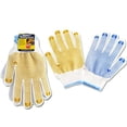 thumbnail image 1 of FamilyMaid 16573 2 Assorted Color Working Gloves, Pack of 4 - Case of 144, 1 of 1