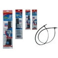 thumbnail image 1 of FamilyMaid 16987 11.8 in. Cable Ties with Sealable Bag, White & Black - 40 Piece, 1 of 1