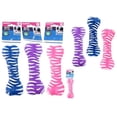 thumbnail image 1 of FamilyMaid 19344A 2.5 x 7.25 in. Bone Squeaky Pet Toy, Blue, Pink & Purple, 1 of 1