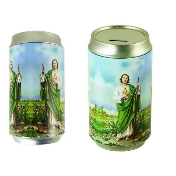 FamilyMaid 23345 San Judas Saving Bank Tin, Pack of 48