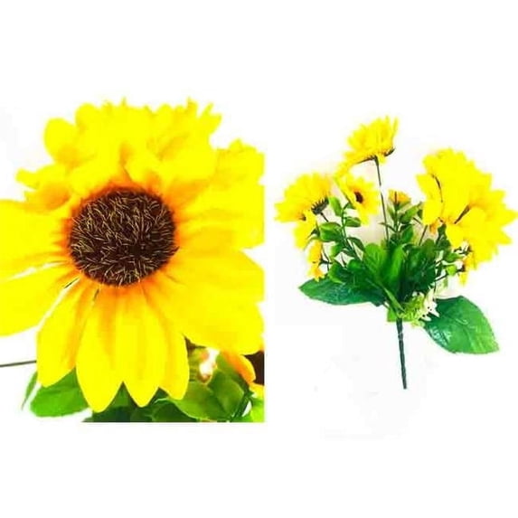 FamilyMaid 27714 28 cm 4 Flower & 9 Small Sunflower