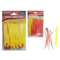 thumbnail image 1 of FamilyMaid  4 in. Long Cable Ties, Assorted Color - 200 Piece, 1 of 1