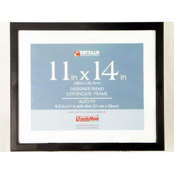 FamilyMaid 74079 11 x 14 in. Horizontal Certificate Frame, Pack of 24