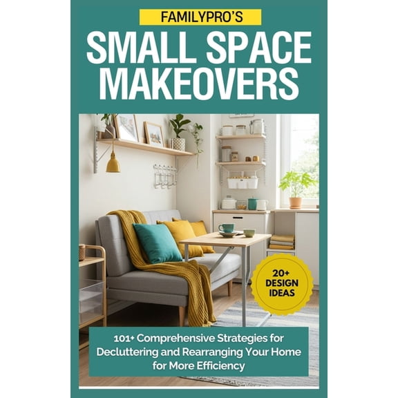 Familypro Home Makeovers FamilyPro's Small Space Makeovers: 101+ Comprehensive Strategies for Decluttering and Rearranging Your Home for More Eff, Book 15, (Paperback)