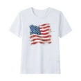 thumbnail image 1 of FamilyThread American Flag Shirt for Kids Boys Girls th of July Outfit Independence Day T-Shirt Toddler Patriotic Tee Top, 1 of 5