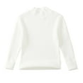 thumbnail image 1 of FamilyThread Girls Long Sleeve Knit Sweaters Turtleneck Pullover Sweater Kids Solid Color Tops For 4-11Y, 1 of 3