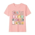 thumbnail image 1 of FamilyThread Toddler Boys Girls Short Sleeve T Shirts Kids Summer Colorful Tops Cute Cartoon Printed Crewneck Tees Fashion Tops Casual Tees For 1-9Y, 1 of 4