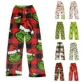 FamilyTide Grinch Pajamas Cute Christmas Pajama Pants for Kids, Grinch