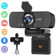 Familyjoy Webcam with Microphone, 1080p Webcam for Streaming Camera Hd Webcam with Microphone for Desktop USB 2.0