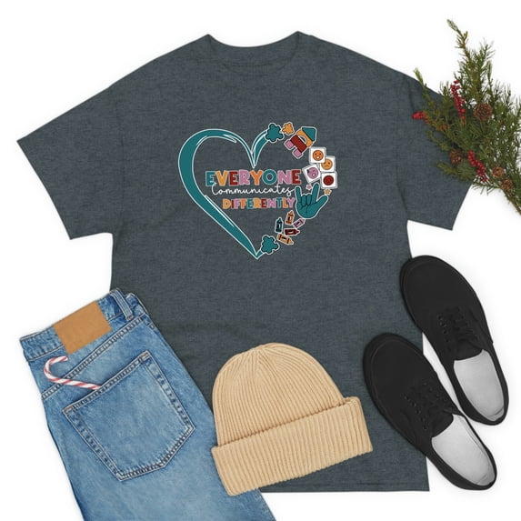 Familyloveshop LLC Autism Awareness Shirt, Autistic Pride, Autism Mom Tee, Neurodiversity Shirt, Special Education Shirt, Autism Men Women Shirts