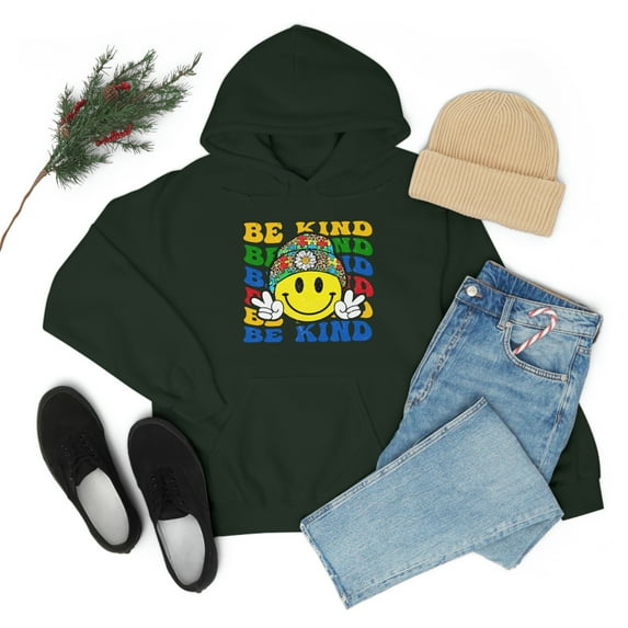 Familyloveshop LLC Be Kind Autism Shirt, Autism Awareness T-shirt, Smiley Face Shirt, Autism Gifts, Autism Mom