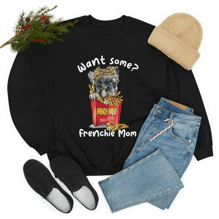 Frenchie Mom T-Shirt French Bulldog Mom Mother's Day Gift Frenchie Mom T-Shirt French Bulldog Mom Mother's Day Gift